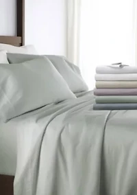 Solid Cotton Sheet Set
