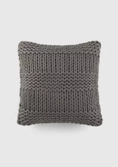 Chunky Knit Acrylic Décor Throw Pillow