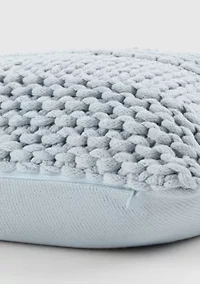 Chunky Knit Acrylic Décor Throw Pillow