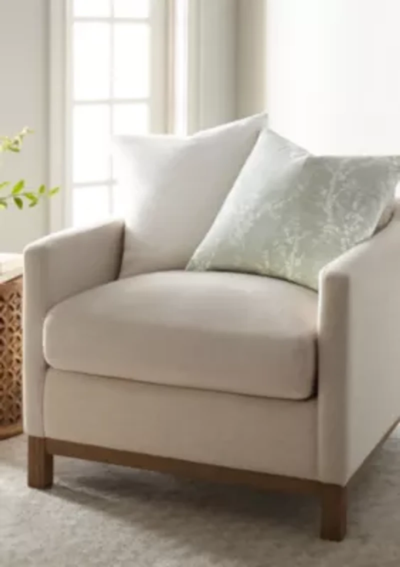 Elegant Patterns Cotton Decor Throw Pillow