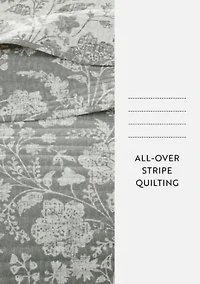 Quilt Coverlet Set All Season Patterned Reversible Microfiber Ultra Soft Bedding