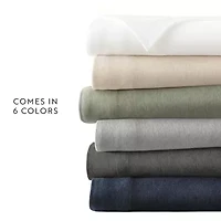 Jersey Knit Sheets - 100% Cotton Ultra Soft 4 Piece Sheet Set Four Way Stretch