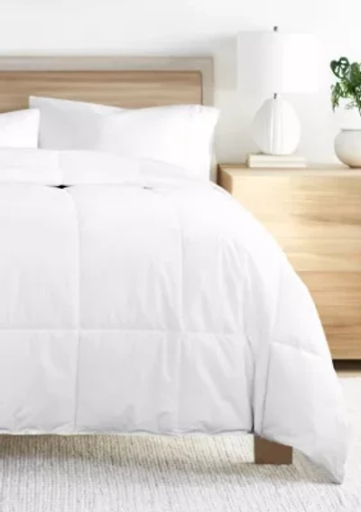 100% Cotton Ultra Soft Down-Alternative White Comforter/Duvet Insert