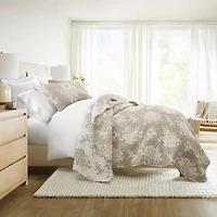 Quilt Coverlet Set All Season Patterned Reversible Microfiber Ultra Soft Bedding