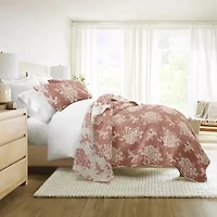 Quilt Coverlet Set All Season Patterned Reversible Microfiber Ultra Soft Bedding
