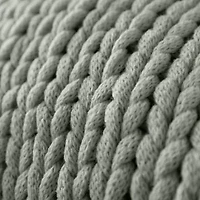 Chunky Knit Throw Blanket