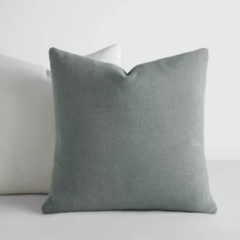 2-Pack Cotton Solid Décor Throw Pillows