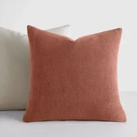 2-Pack Cotton Stonewash Solid Décor Throw Pillows