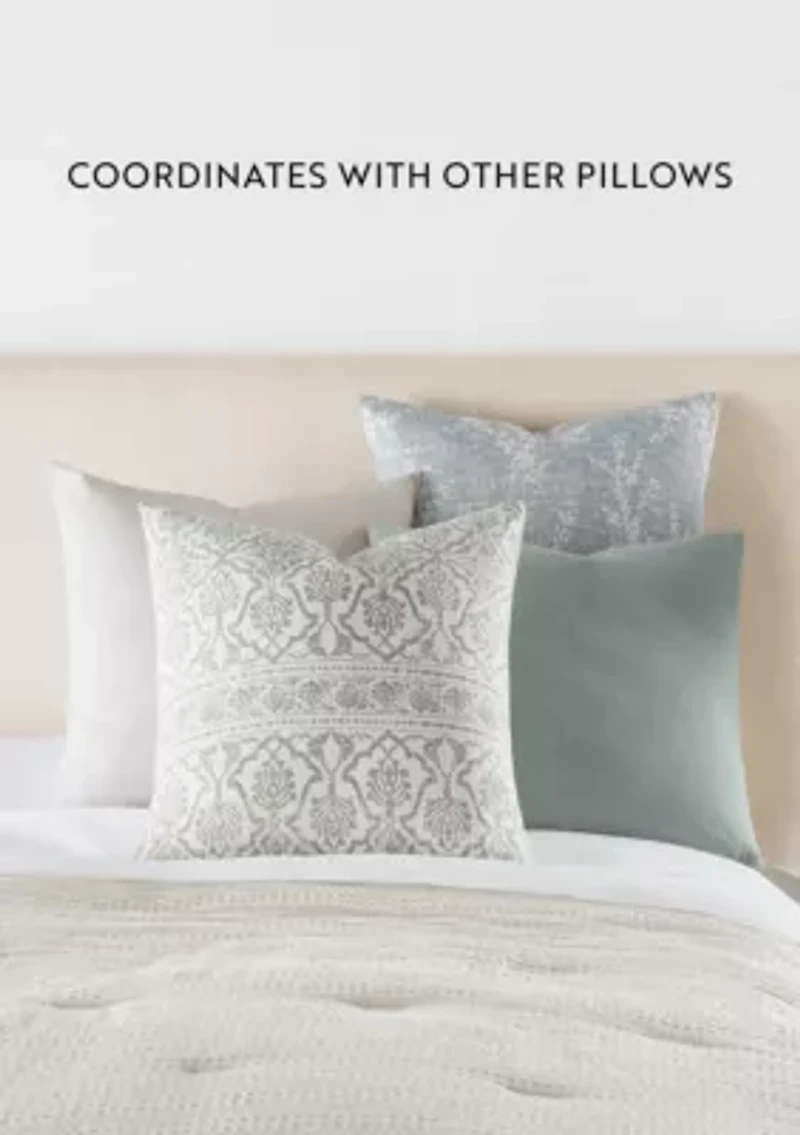 2-Pack Cotton Solid Décor Throw Pillows