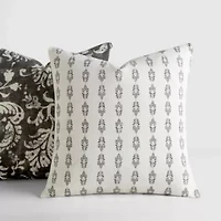 2-Pack Cotton Stonewash Slub Décor Throw Pillows