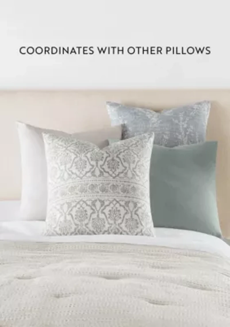 2-Pack Cotton Décor Throw Pillows Jacobean