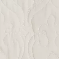 Premium Ultra Soft Damask Pattern Quilted Coverlet Set