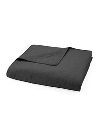 Premium Ultra Soft Damask Pattern Quilted Coverlet Set