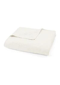 Premium Ultra Soft Damask Pattern Quilted Coverlet Set