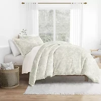 Duvet Cover Set Patterned Microfiber Ultra Soft Bedding Weathered Floral
