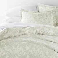 Duvet Cover Set Patterned Microfiber Ultra Soft Bedding Weathered Floral