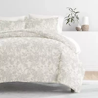 Duvet Cover Set Patterned Microfiber Ultra Soft Bedding Weathered Floral