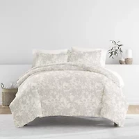 Duvet Cover Set Patterned Microfiber Ultra Soft Bedding Weathered Floral