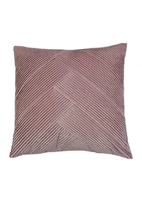 Abigail Pleated Velvet Pillow