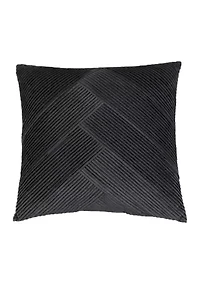 Abigail Pleated Velvet Pillow