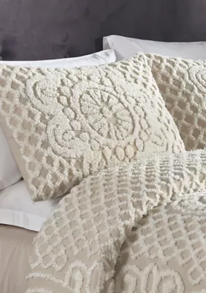 Ardent Collection Bedspread Set with Shams