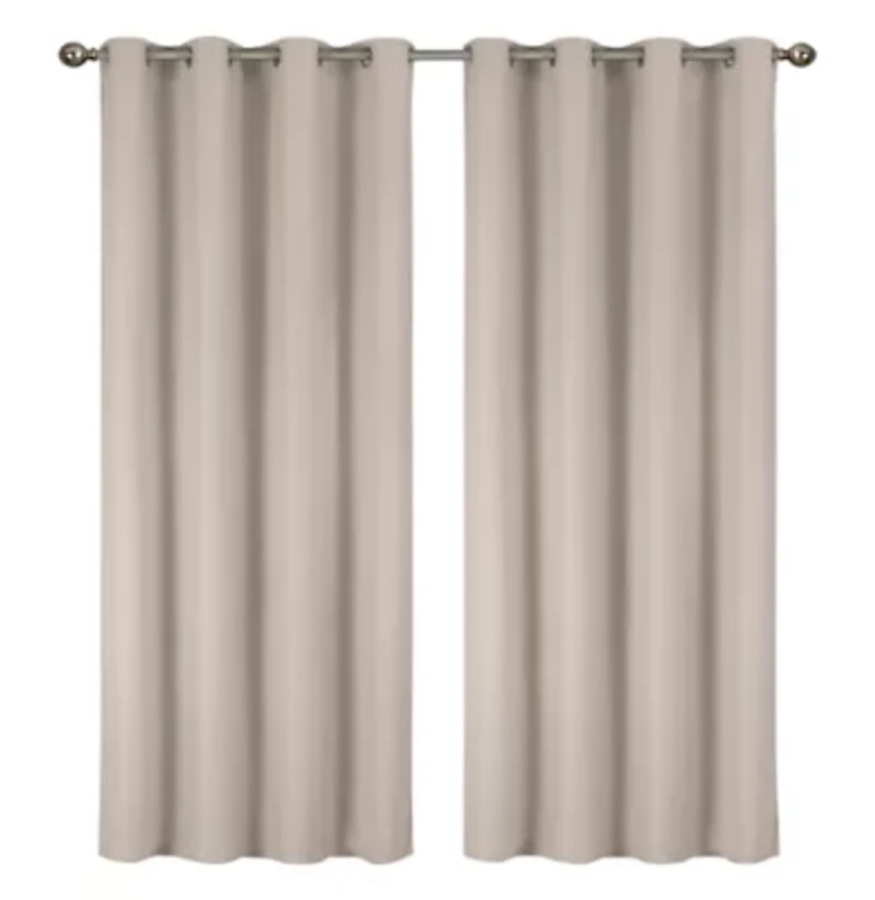 Blackout Curtains 55 x 84 Inch Panels Set