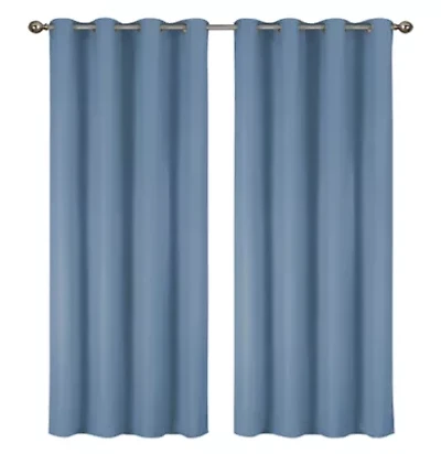 Blackout Curtains 55 x 84 Inch Panels Set