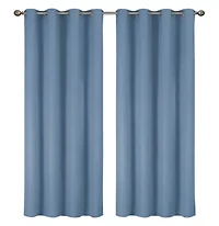 Blackout Curtains 55 x 84 Inch Panels Set