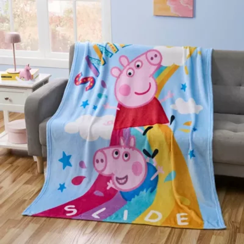 Peppa Pig Kids' Throw Blanket 46"x60"
