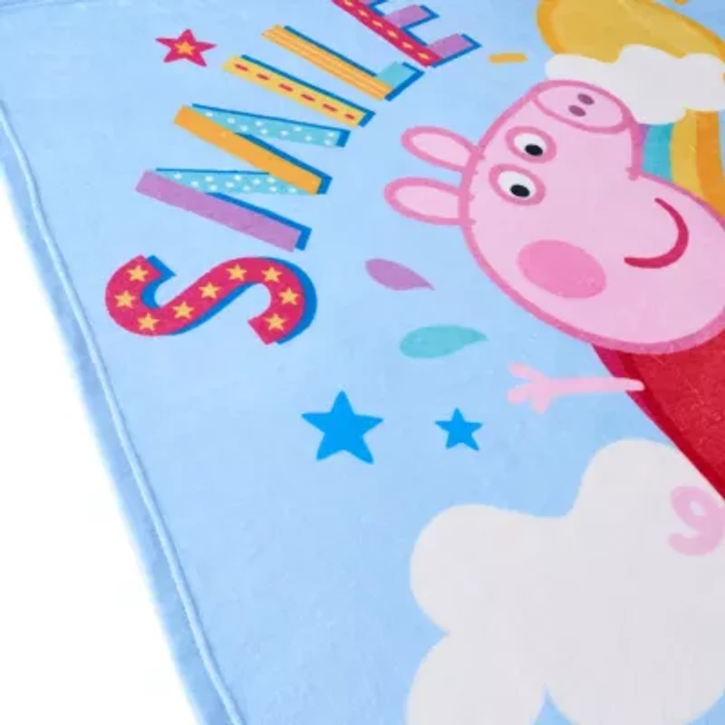 Peppa Pig Kids' Throw Blanket 46"x60"