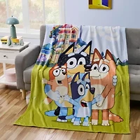 Bluey Kids' Throw Blanket 46"x60"
