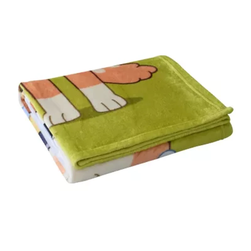 Bluey Kids' Throw Blanket 46"x60"