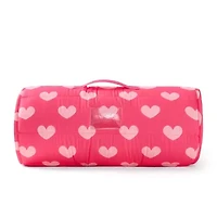 Sweet Home Collection Nap Mat Sleeping Bag for Kids with Removable Pillow and Ultra Soft Blanket Preschool, Daycare, Sleepovers