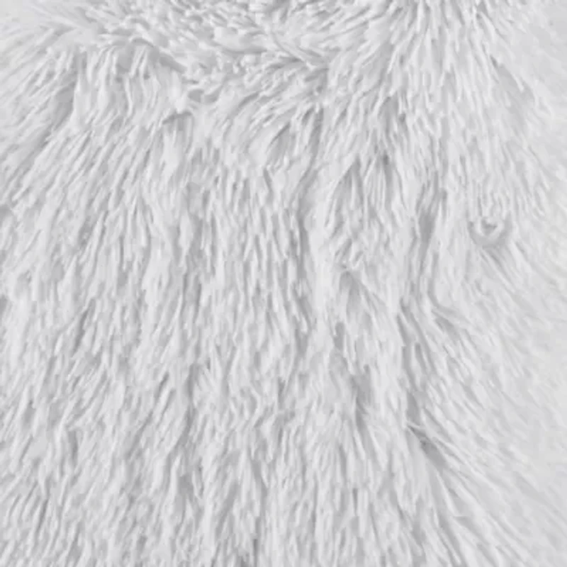 Plush Long Faux Fur 18" x Throw Pillows 2 Pack