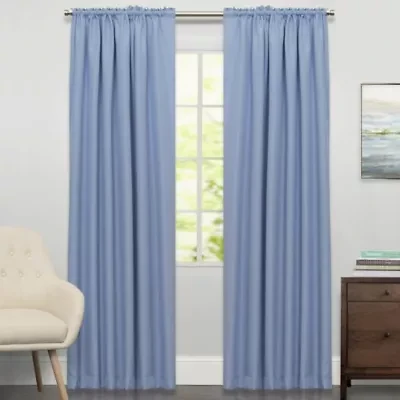 Ripcord Tailored Window Curtain Treatment Single Panel