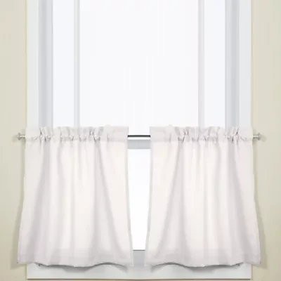 Opaque Ripcord Kitchen Window Curtains - Valance