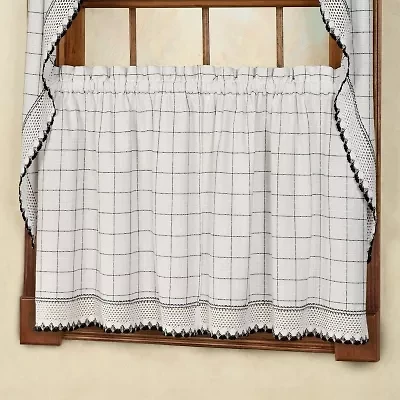 Adirondack 100% Cotton Kitchen Window Curtains