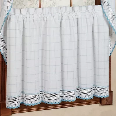 Adirondack 100% Cotton Kitchen Window Curtains
