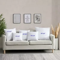 Down Alternative Throw Pillow Inserts 2-Pack