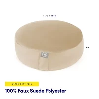 Meditation Cushion, Round Yoga Pillow
