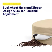 Meditation Cushion, Round Yoga Pillow