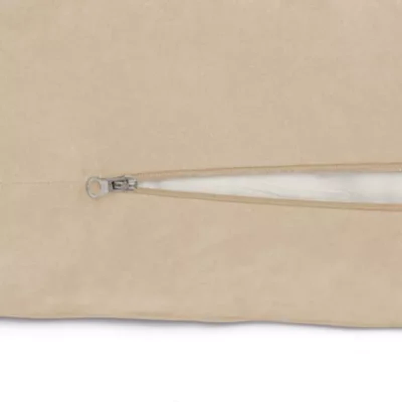 Yoga Bolster Pillow Meditation w/ Washable Cover & Carry Handle