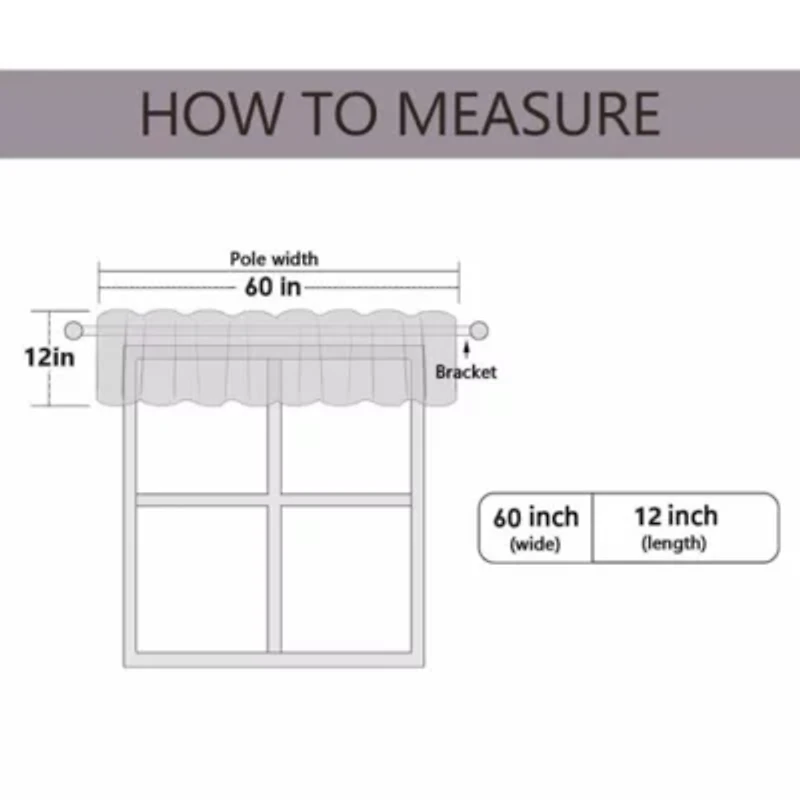 Opaque Ripcord Kitchen Window Curtains - 24" Tier & Valance Set