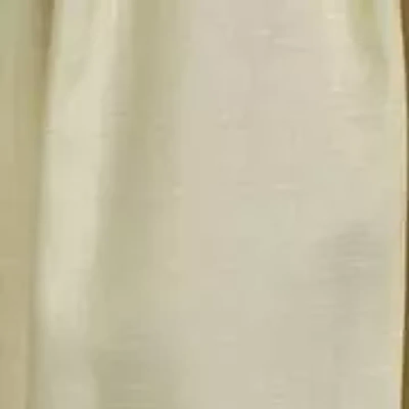 Sunflower Cream Embroidered Kitchen Curtains - 24" Tier & Valance Set