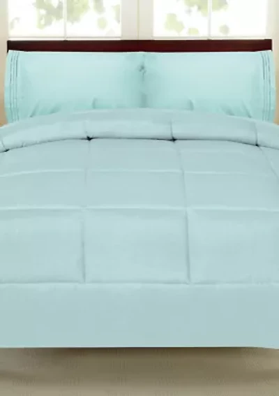 5 Piece Bed a Bag Comforter and Sheet Set