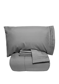5 Piece Bed a Bag Comforter and Sheet Set