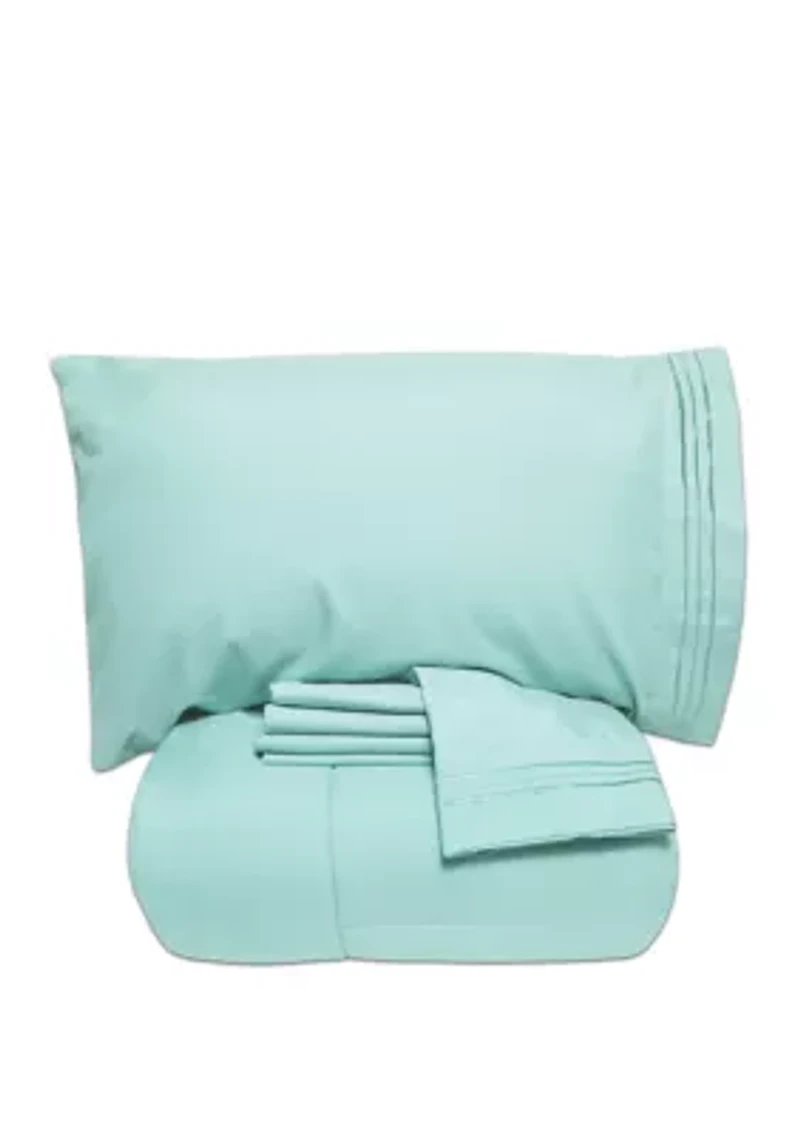 5 Piece Bed a Bag Comforter and Sheet Set