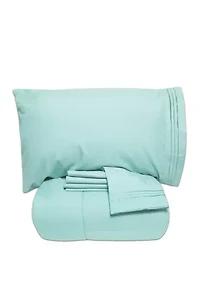 5 Piece Bed a Bag Comforter and Sheet Set