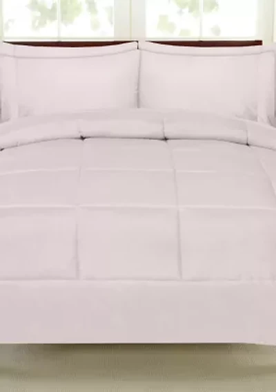 7 Piece Bed-In-A-Bag Down Alternative Comforter & Sheet Set