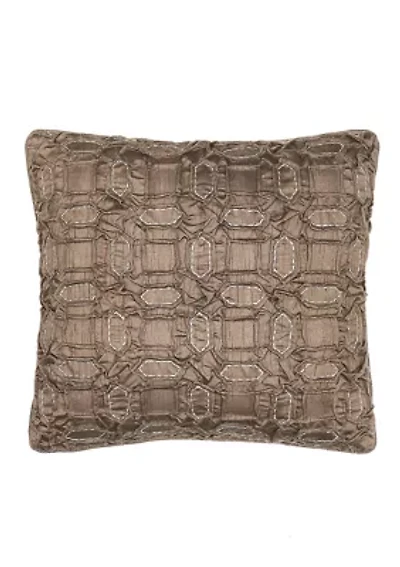 16 in x 16 in Textured Pillow